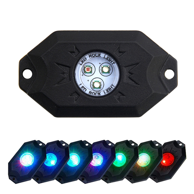 LED RGB Rock Light for Truck and Boat JG-R002