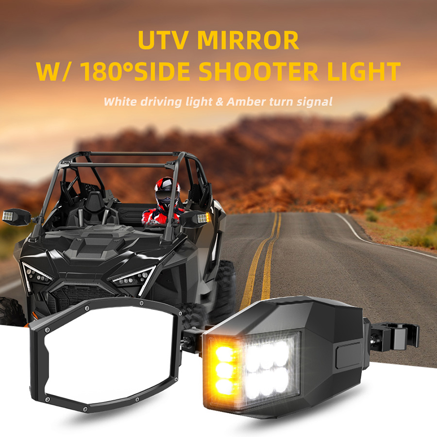 rear view mirror for rzr 1000