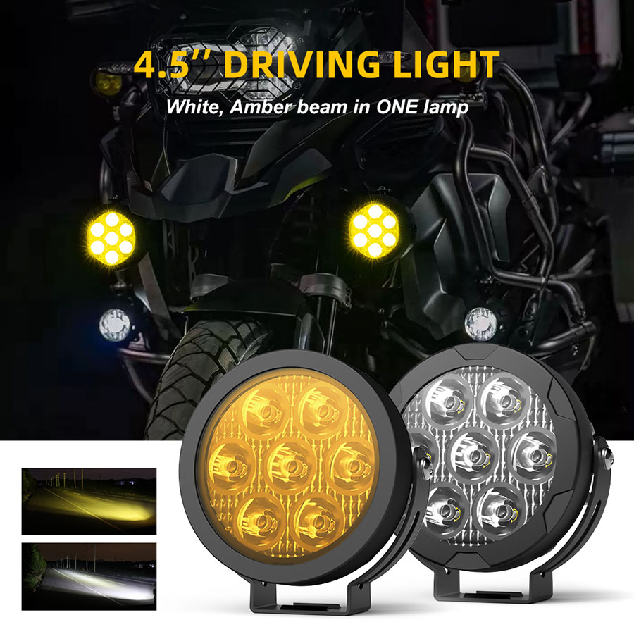 auxiliary lights for motorcycles 60w