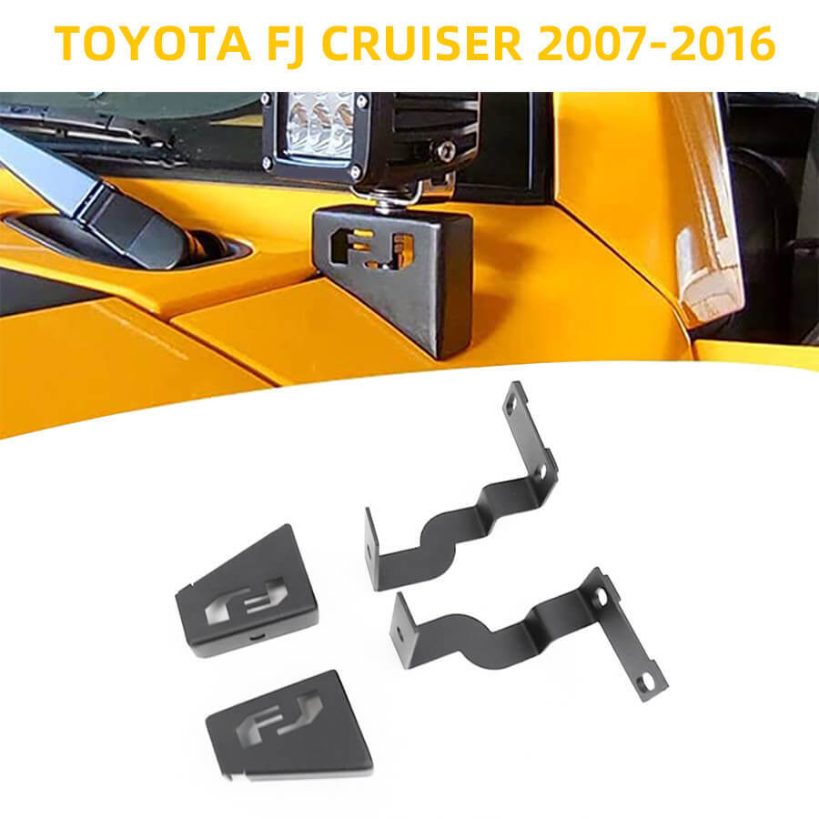 Toyota Fj Cruiser 2007-2016 Hood Ditch Lights Brackets JG-FT-007 Product Description