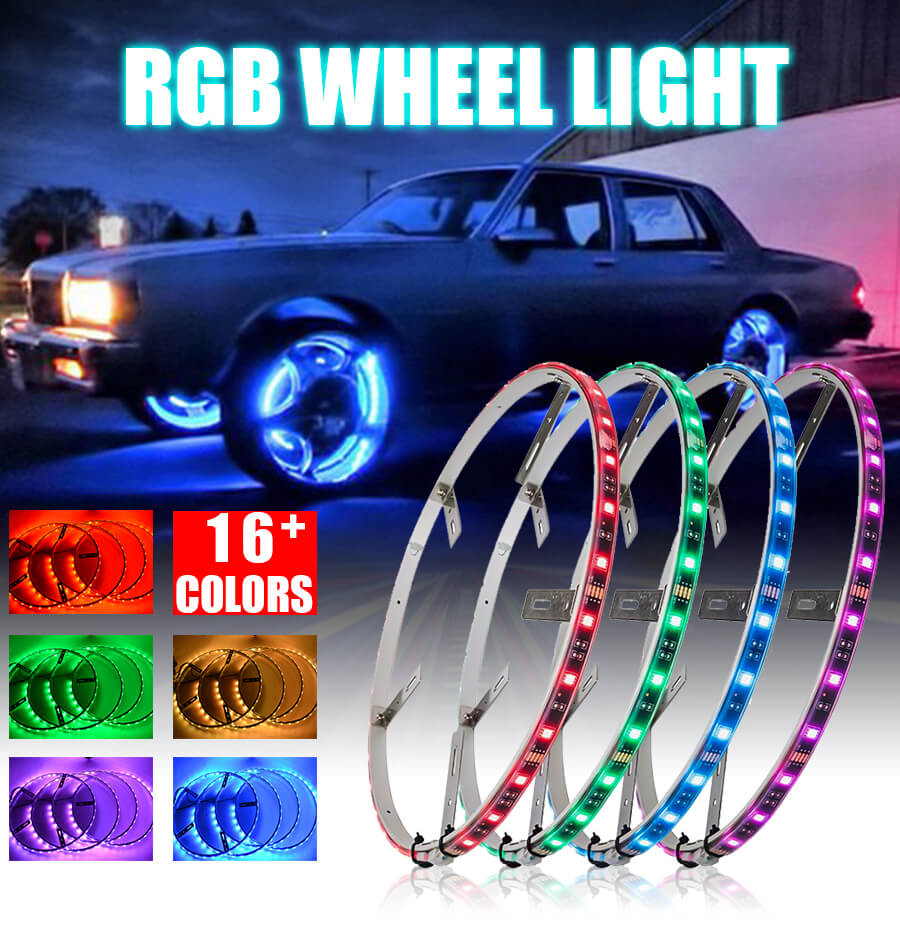 RGB Led Wheel Lights Wholesale JG-WR1 details (1)
