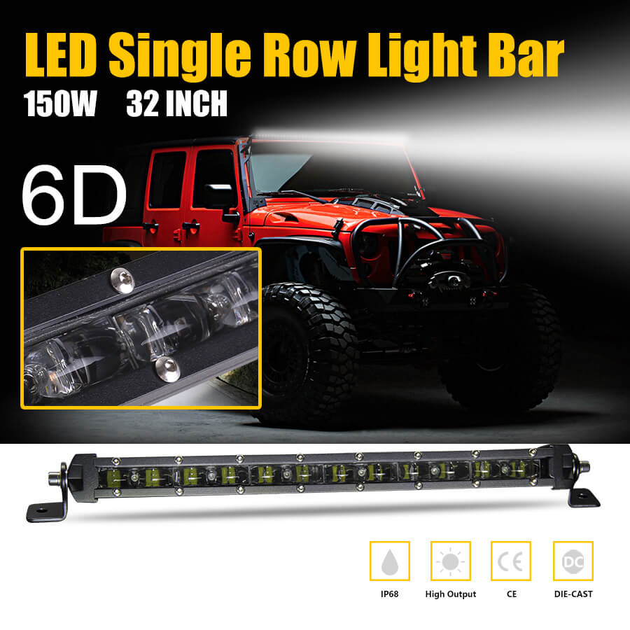 Powerful Slim Led Light Bar Wholesale JG-9610A details