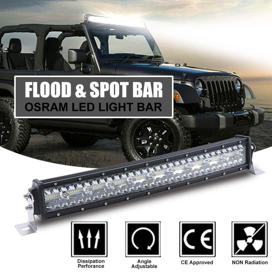 Auto Curved Light Bars for Trucks 9631T-C details