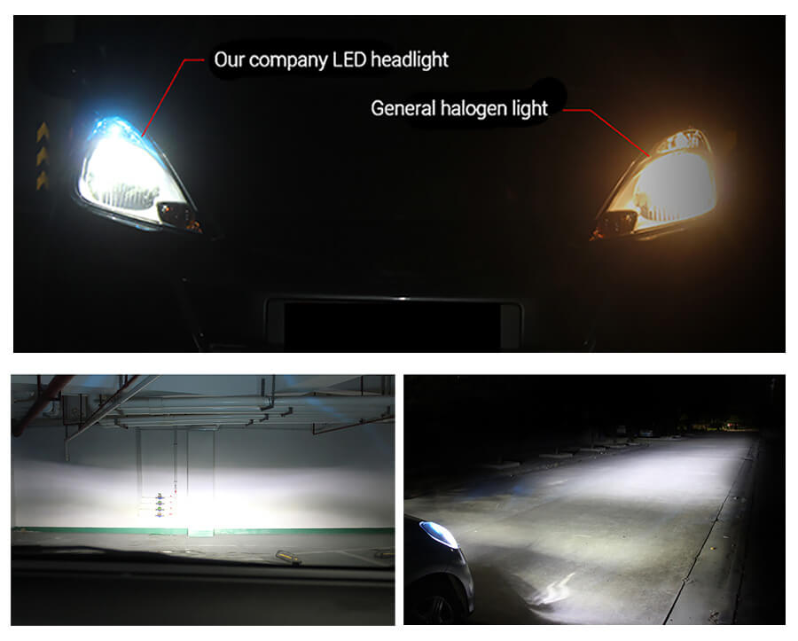 Car LED Headlight Bulb Wholesale JG-C6 application