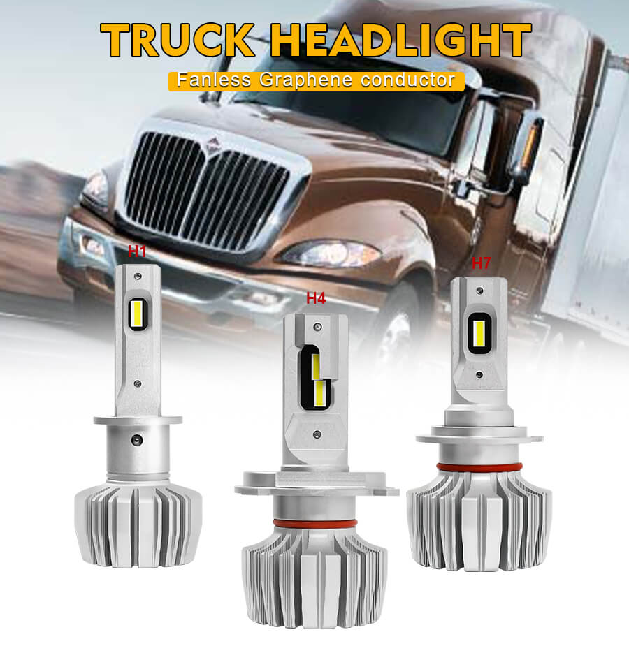 Fanless Truck Light Bulb Wholesale JG-Q12 details