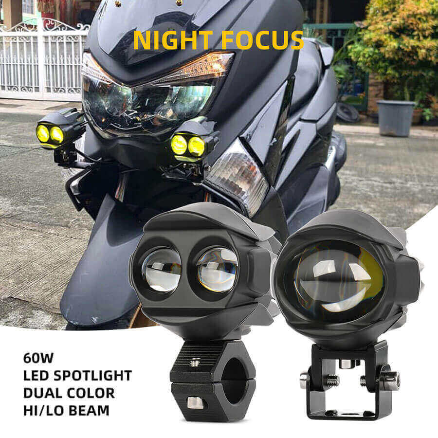 Projector Light for Motorcycle Dual Color JG-MF01 details