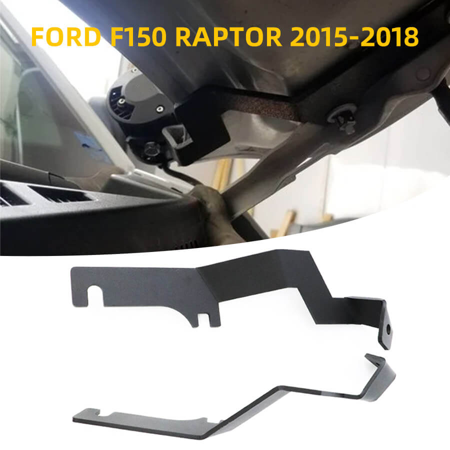 Ford F150 Raptor 15-18 Front Hood Corner LED Work Light A-Pillar Mounting Bracket JG-MQ-010 Product Description