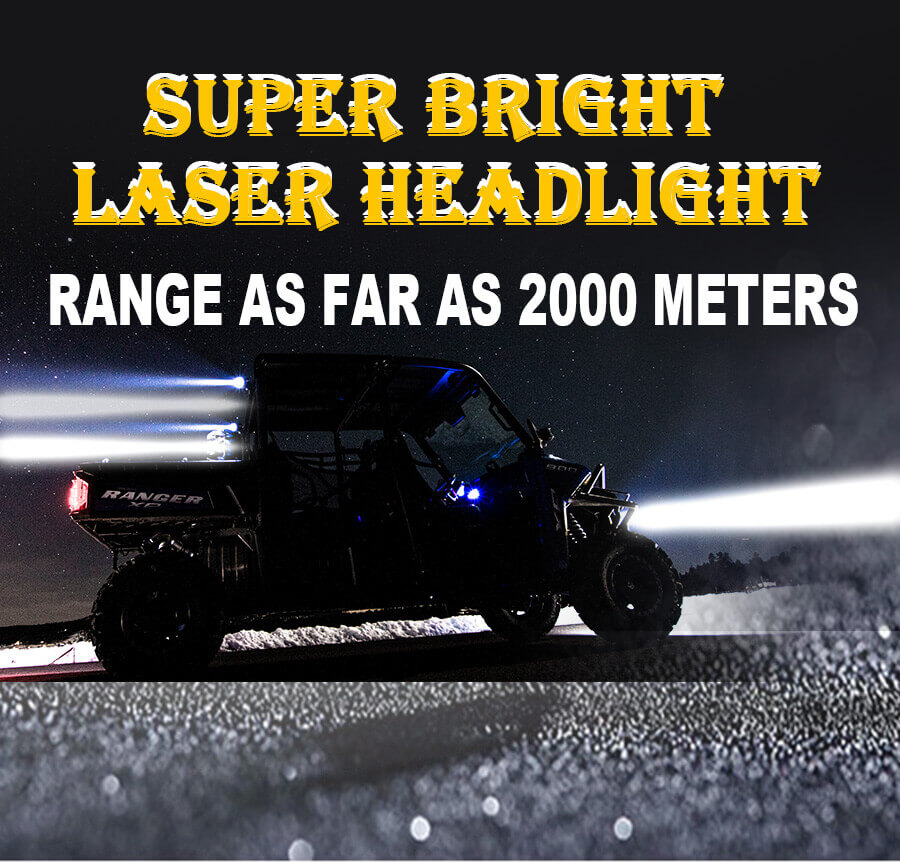 8.5 inch Laser Work Light for Cars with 2000 Meters Exposure Distance JG-L085 details