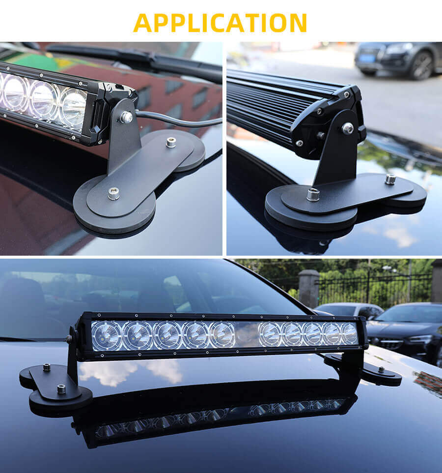 Universal Bracket for Off-Road Light Bar JG-YQ-003A Application