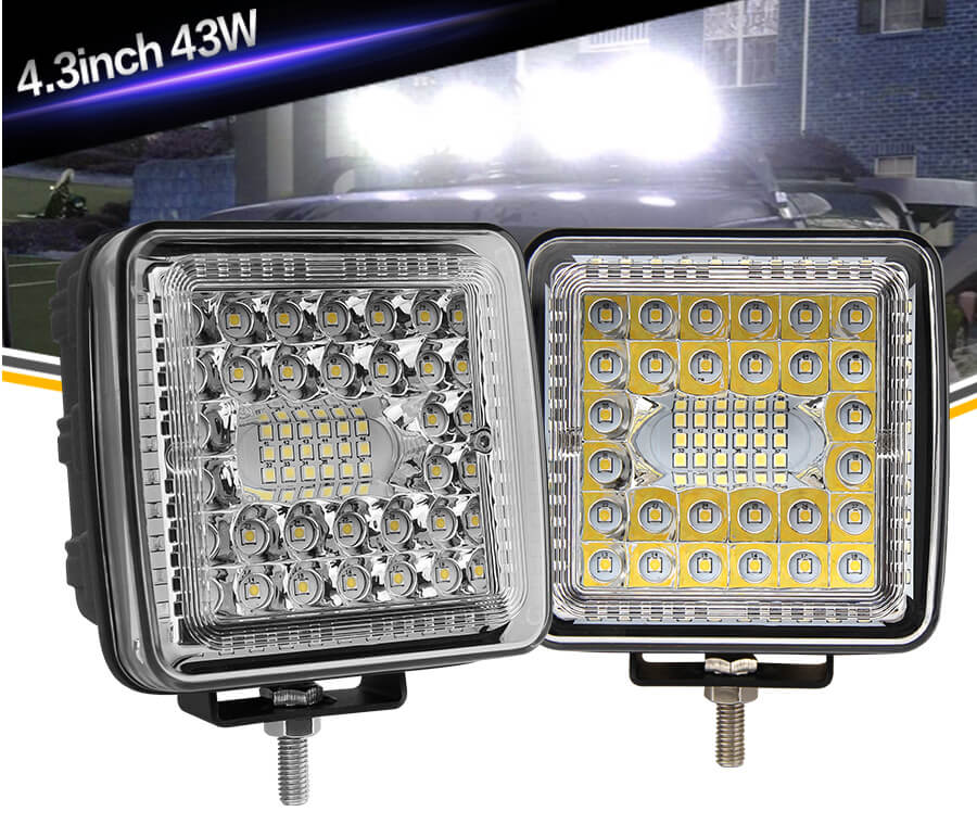 4 inch Led Work Lights for Truck JG-957F details