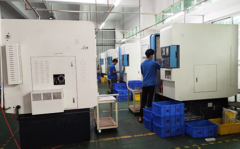 CNC machining workshop