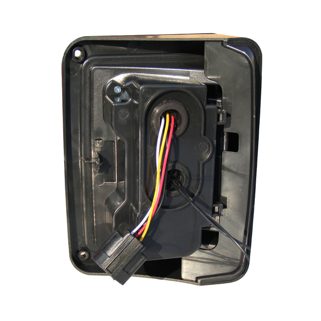  LED Smoked Diamond Style Tail Lights for 07-17 Jeep Wrangler JG-W008D