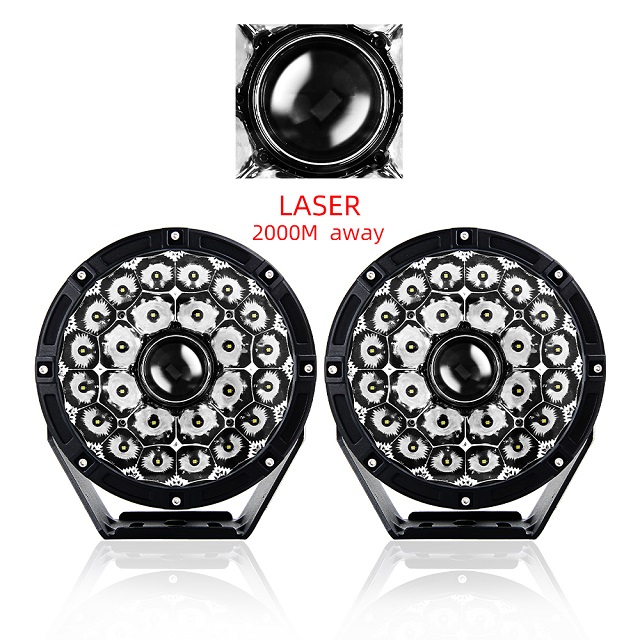  8.5 inch Laser Work Light for Cars with 2000 Meters Exposure Distance JG-L085