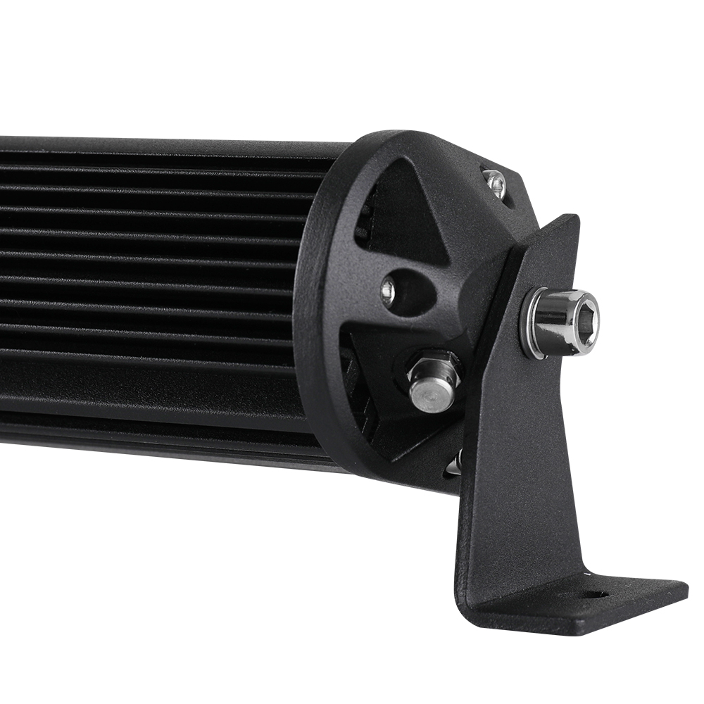  Big Light Cup Singel Row Led Light Bar (Both Bottom and Side Brackets Can be Used) JG-912Z