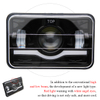 4x6 45W Square LED Headlights JG-T001N