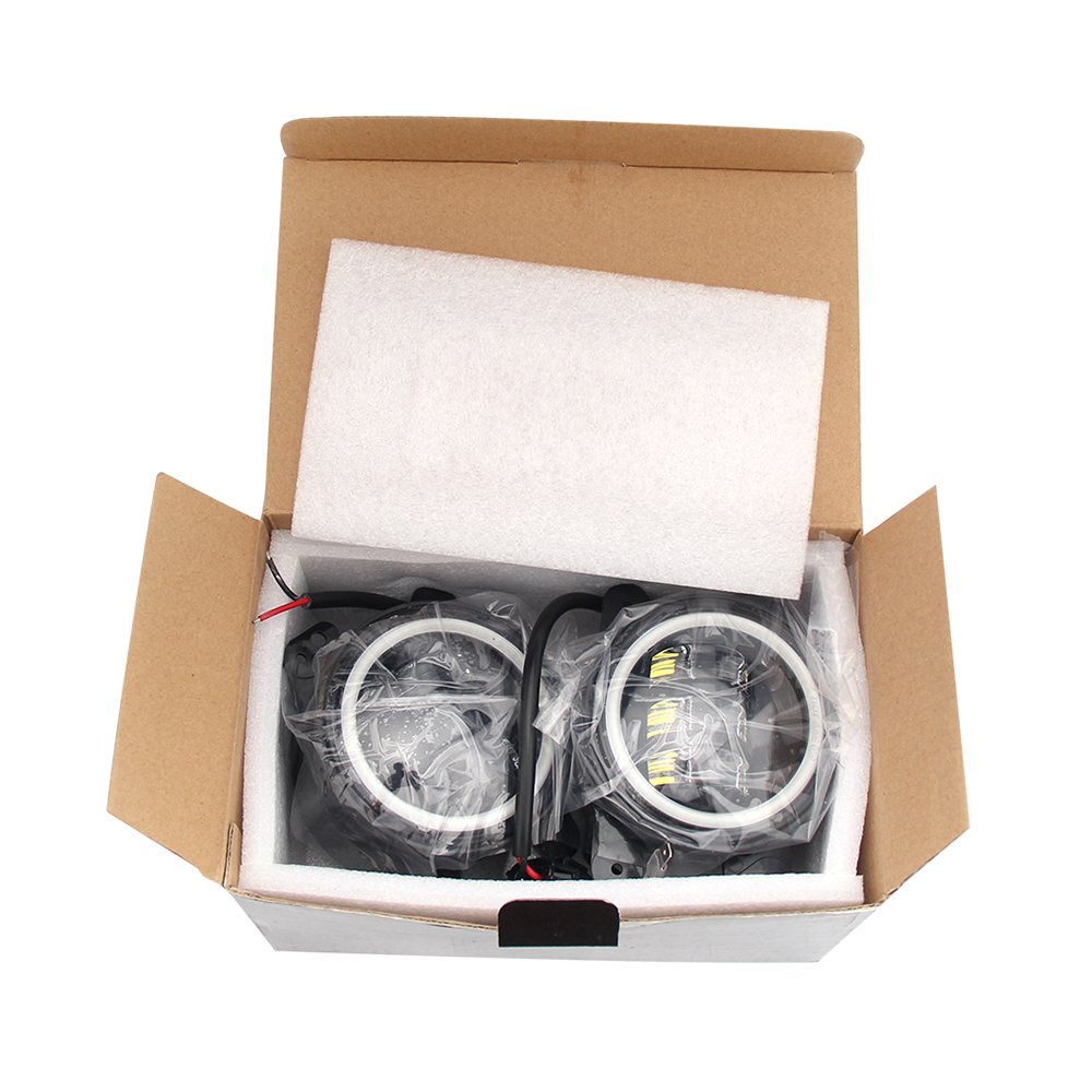 4 inch Led Fog Lights with Halo Ring for Jeep JG-W001-B