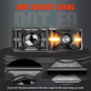 DOT Approved 4x6 Led Headlight with DRL Turn Sinngal Hi/Lo Sealed Beam JG-T001-DE