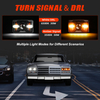 DOT Approved 4x6 Led Headlight with DRL Turn Sinngal Hi/Lo Sealed Beam JG-T001-DE