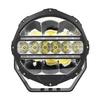 9 inch Round Driving Lights with Amber White Position Light JG-D090-C