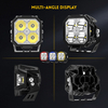 3” Side Shooter Off Road Light Pods with RGB Backlit 