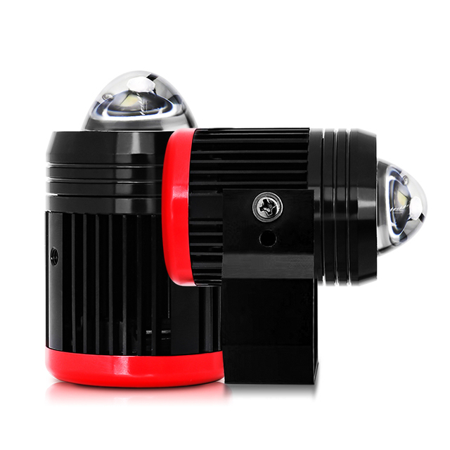 Motorcycle External Flashing Dual Colors Led Motorcycle Spotlights JG-993A