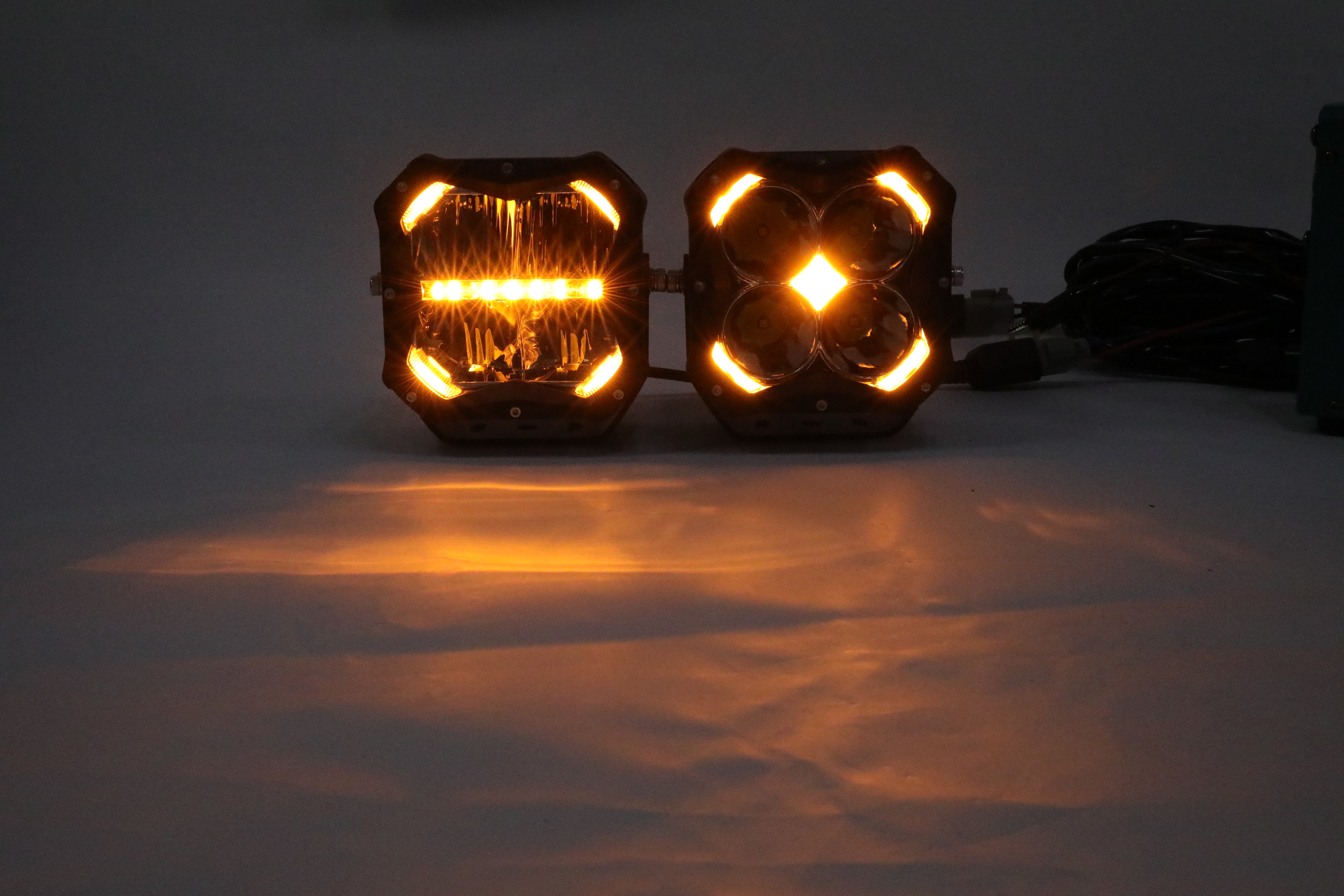 Illuminate Your Path: Amber Backlight Series—Lighting the Way in Off-Road Adventures