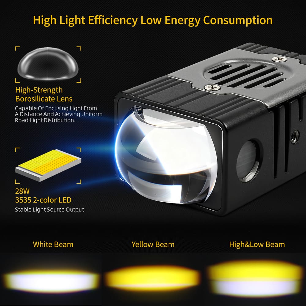 Ultra-Slim 25W LED Grille Light System with Control Box