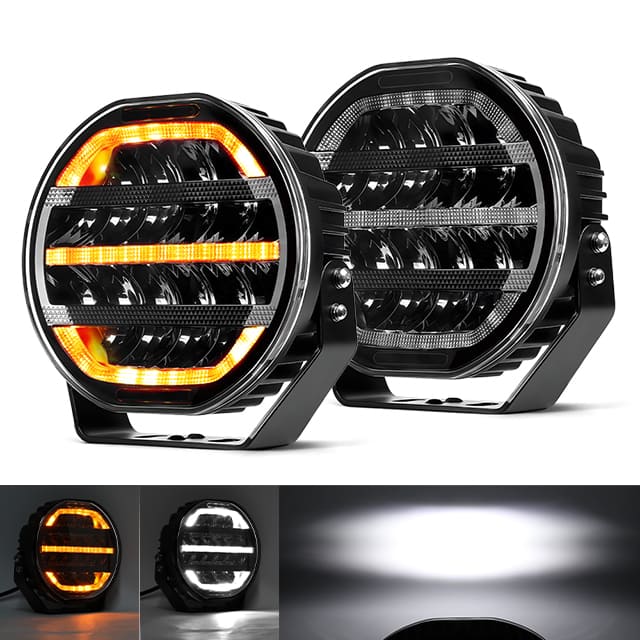 Vant EL 9 Inch Driving Light with Dynamic Position Light-901V-CG