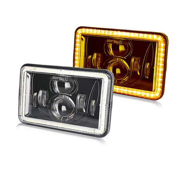 4x6 Projector Halo Running Truck Headlight JG-T001ZQ