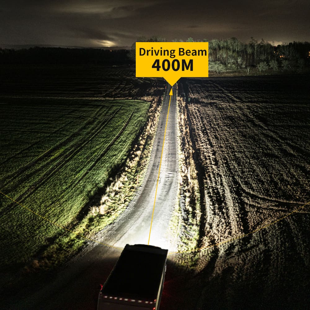 32W LED Truck Driving Light for Heavy-Duty Vehicles-958-4A-15