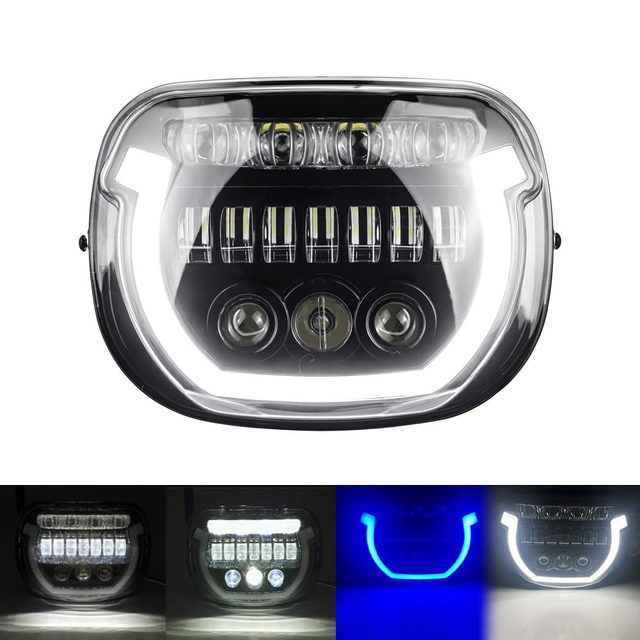 Motorcycle LED Headlight High Low Beam for Harley Fat Bob FXFB 2018-2019-HL-1004