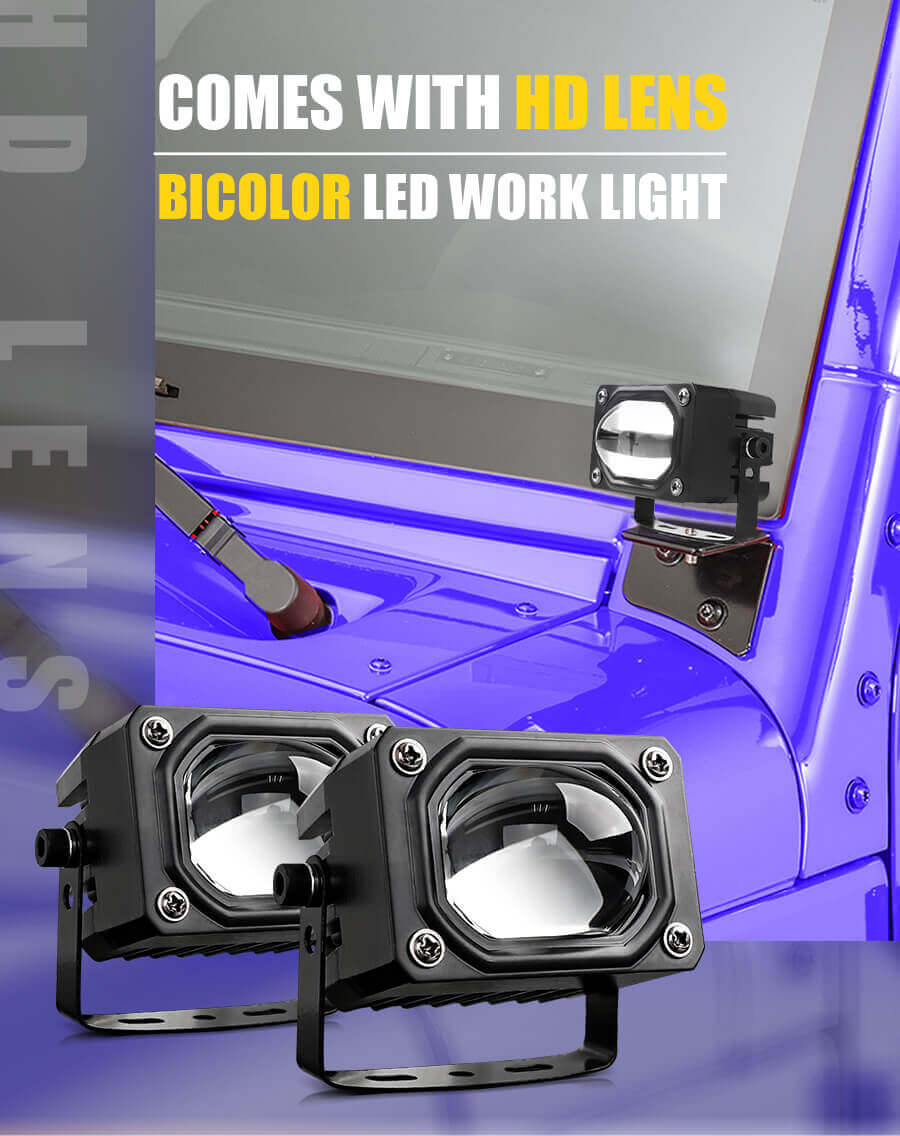 2-6-Inch-Motocycle-Off-Road-External-Dual-Color-Flashing-Led-Work-Light-with-Big-Lens-JG-993B-detail
