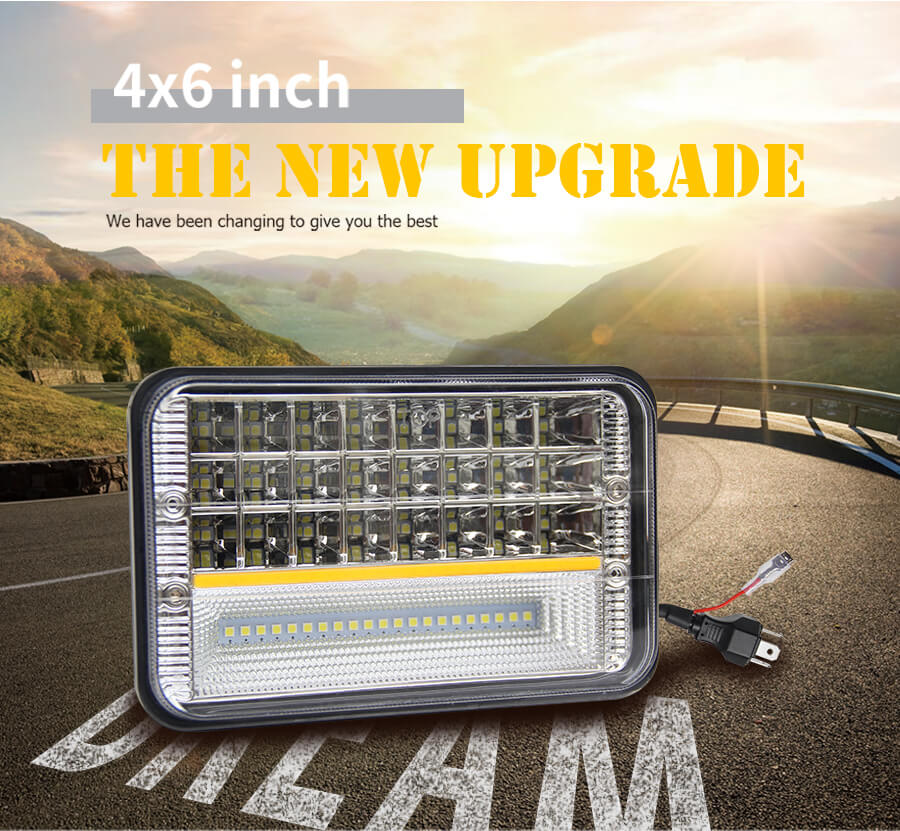 4x6 Led Headlight Wholesale for Truck JG-1002A details