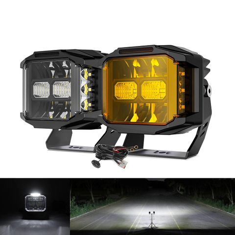 5Inch 122W Side Shooter Driving Lights with Combo Beam