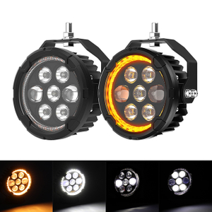 4.5INCH Auxiliary Motorcycle Spotlight with Projector Lens