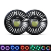 Daymaker 7 Inch Petal RGB Halo Angel Eyes Jeep Headlight JG-J008