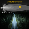 10 Inch Anti Glare Driving Light with White & Amber Dynamic Position Light-D959-8