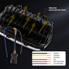 Motorcycle LED Headlight High Low Beam for Road Glide FLTRX 2015 - 2022-WSL-1001