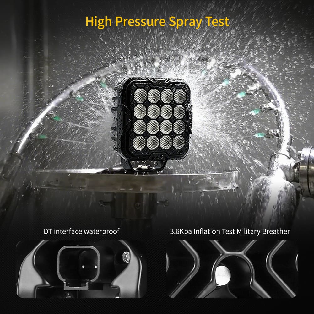 45W Square Led Work Light for Tractors-NC-63