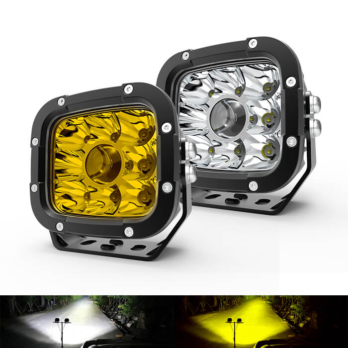 5 Inch Rectangle Laser off Road Lights JG-L050