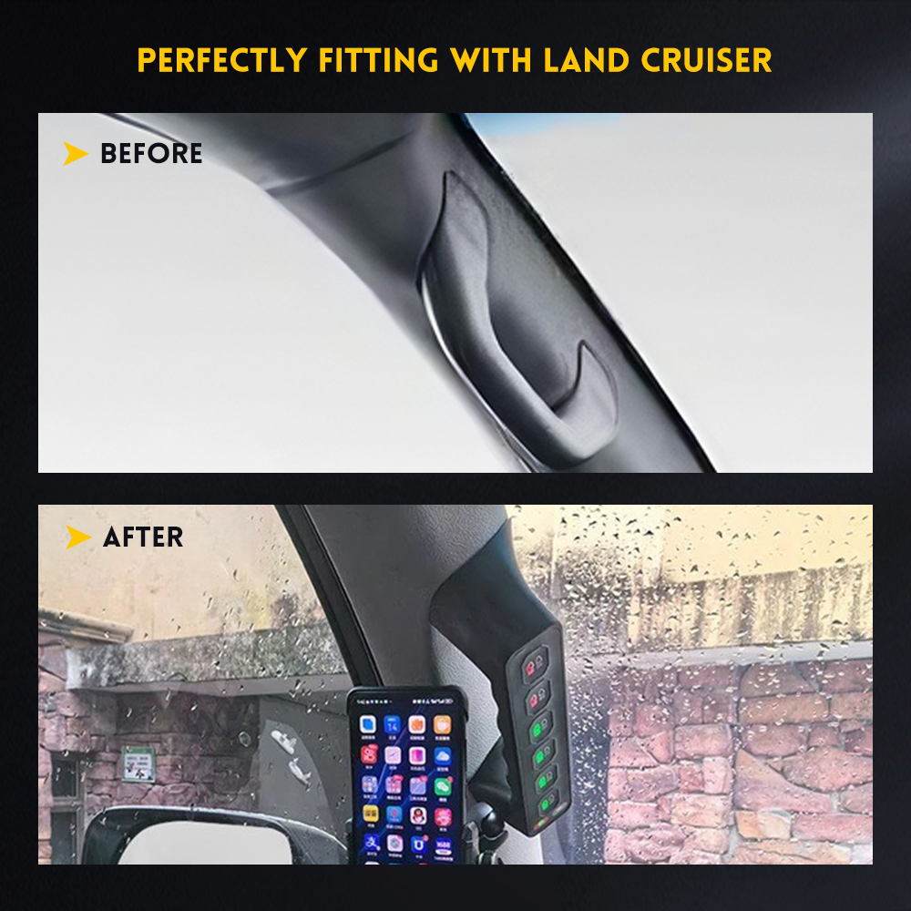 Grab Handle Switch Panel for Toyota Land Cruiser LC200 