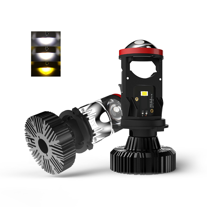 3 Color Right/Left Hand Drive H4 Mini Projector JG-Y7S