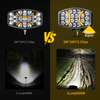 10 Inch 100W Combo Beam LED Driving Light with Amber DRL-958-20-Z