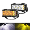 4 Inch 70W Side Shooter Lights with Amber White DRL-925-PRO