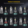 Brightest 360W 22000LM headlight bulbs With Canbus supplier -Q12