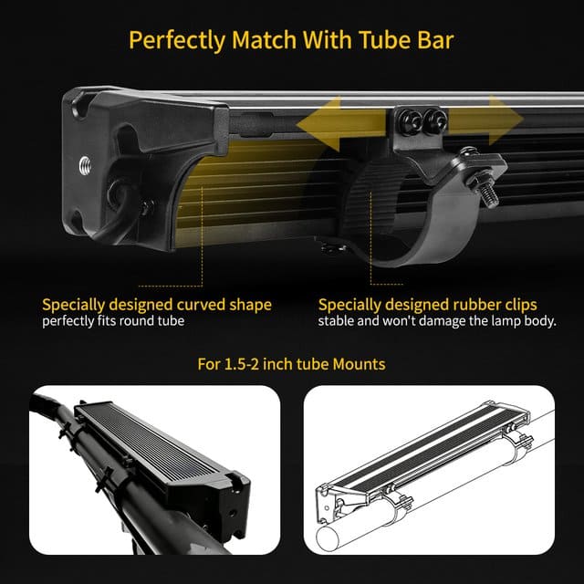 32 inch RGB ChasingLED Light Bar for Trucks-96312R