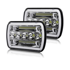 高感度ショップで2023年売れたブランド 7x6-Angel-Eyes-DRL-Led-Square- ライト・照明器具