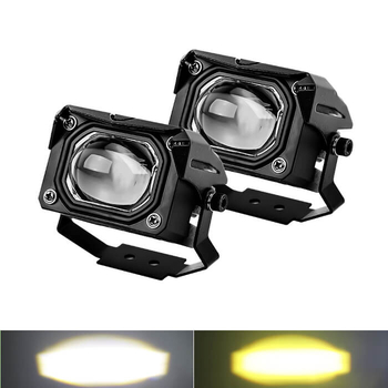 Motocycle Off Road External Dual-Color Flashing Led Driving Light with Big  Lens JG-993B from China manufacturer - Jiuguang