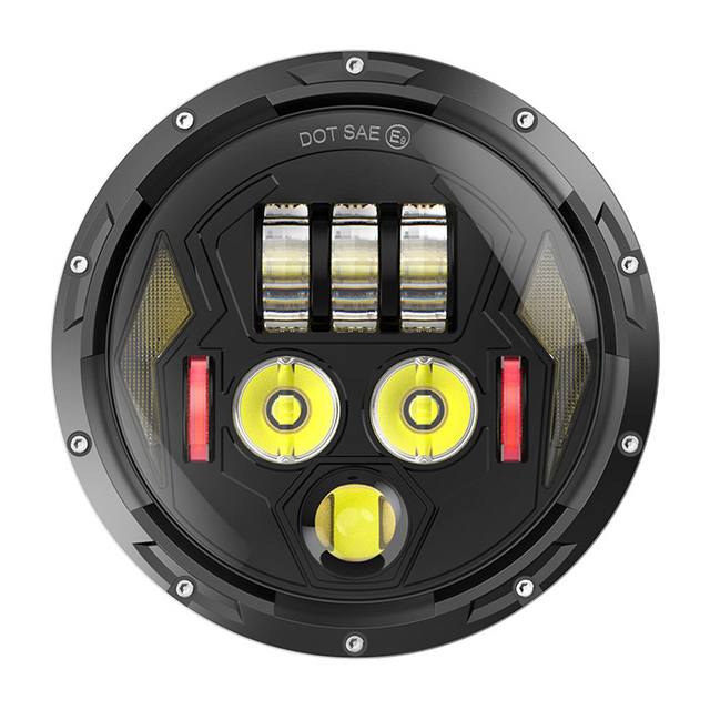 7in Motorcycle Headlight with DRL JG-J005V