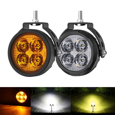 3.5" Motorcycle Driving Light with Amber Backlight for ADV-D-035